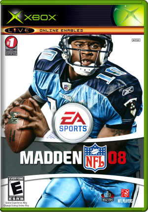 Madden NFL 08 (USA) 2D Box Front